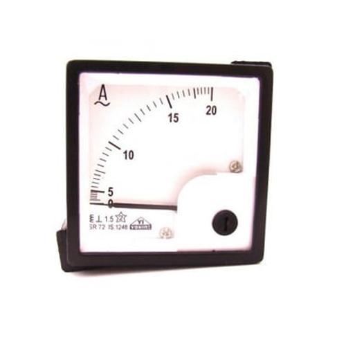 Analog Ammeter with pointer