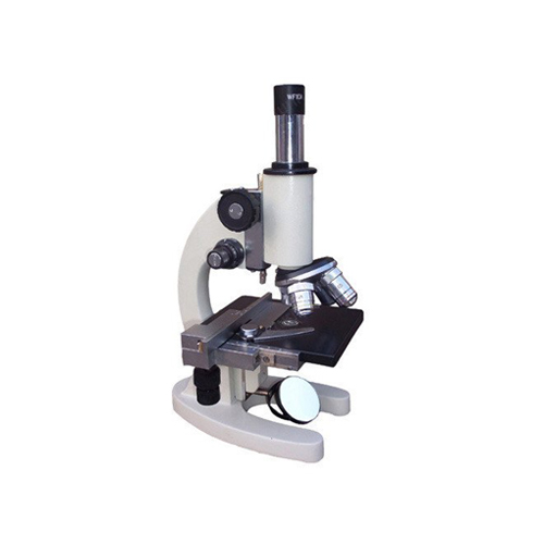 Student Microscope With Fixed Condenser