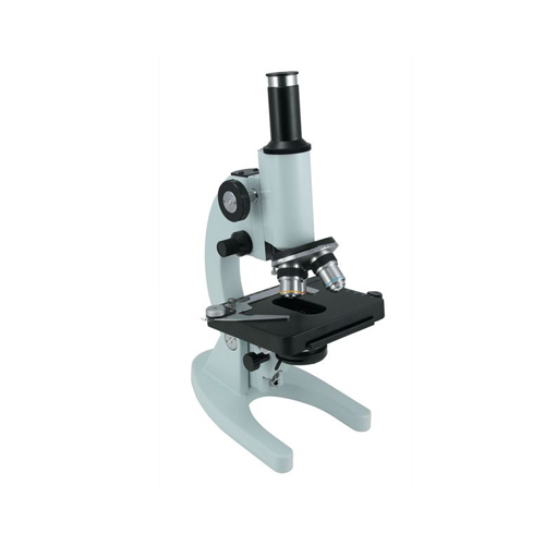 Student Microscope with Movable Condenser